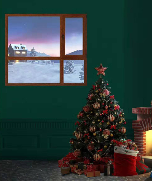 维盾门窗陪你过圣诞