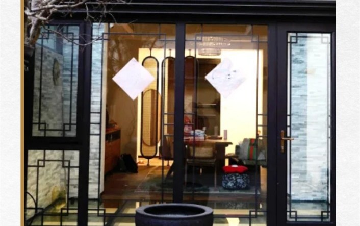 别墅案例鉴赏|新中式门窗设计，蕴藏风雅入骨的东方气韵